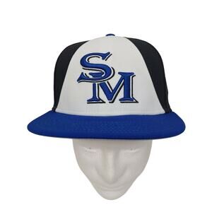 The Game Gametek II Fitted GP700 Size 7.25 Fitted Hat Large Logo SM Bluejays